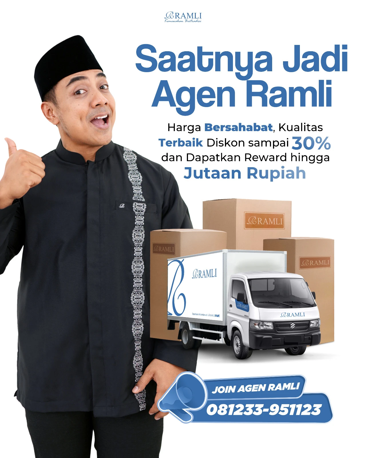 Pendaftaran Mitra & Agen Resmi RAMLI 1