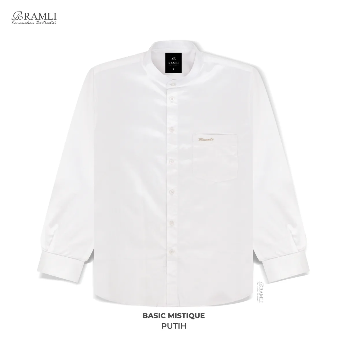 Ramli Basic Long Sleeve Mistique - 3
