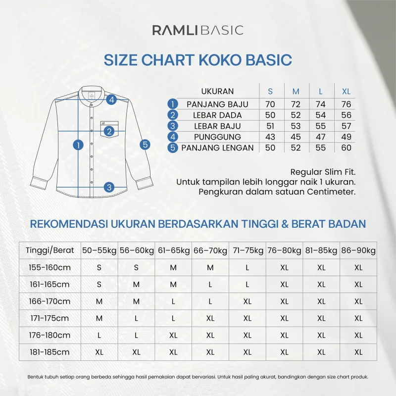 Ramli Basic Long Sleeve Mistique - 6